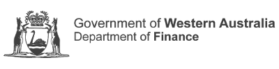 WA Department of Finance Logo